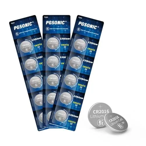 PGSONIC CR2016 Lithium Battery
