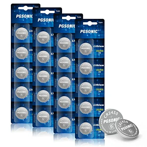 PGSONIC CR2450 Lithium-Knopfzelle