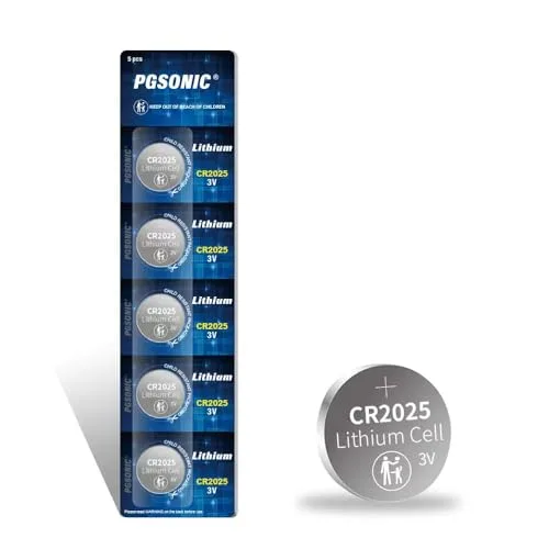 PGSONIC CR2025 Lithium Battery